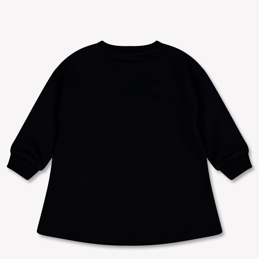 Moschino Baby Girls Dress In Black