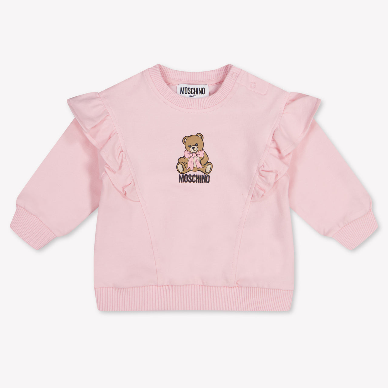 Moschino Baby Meisjes Trui In Licht Roze