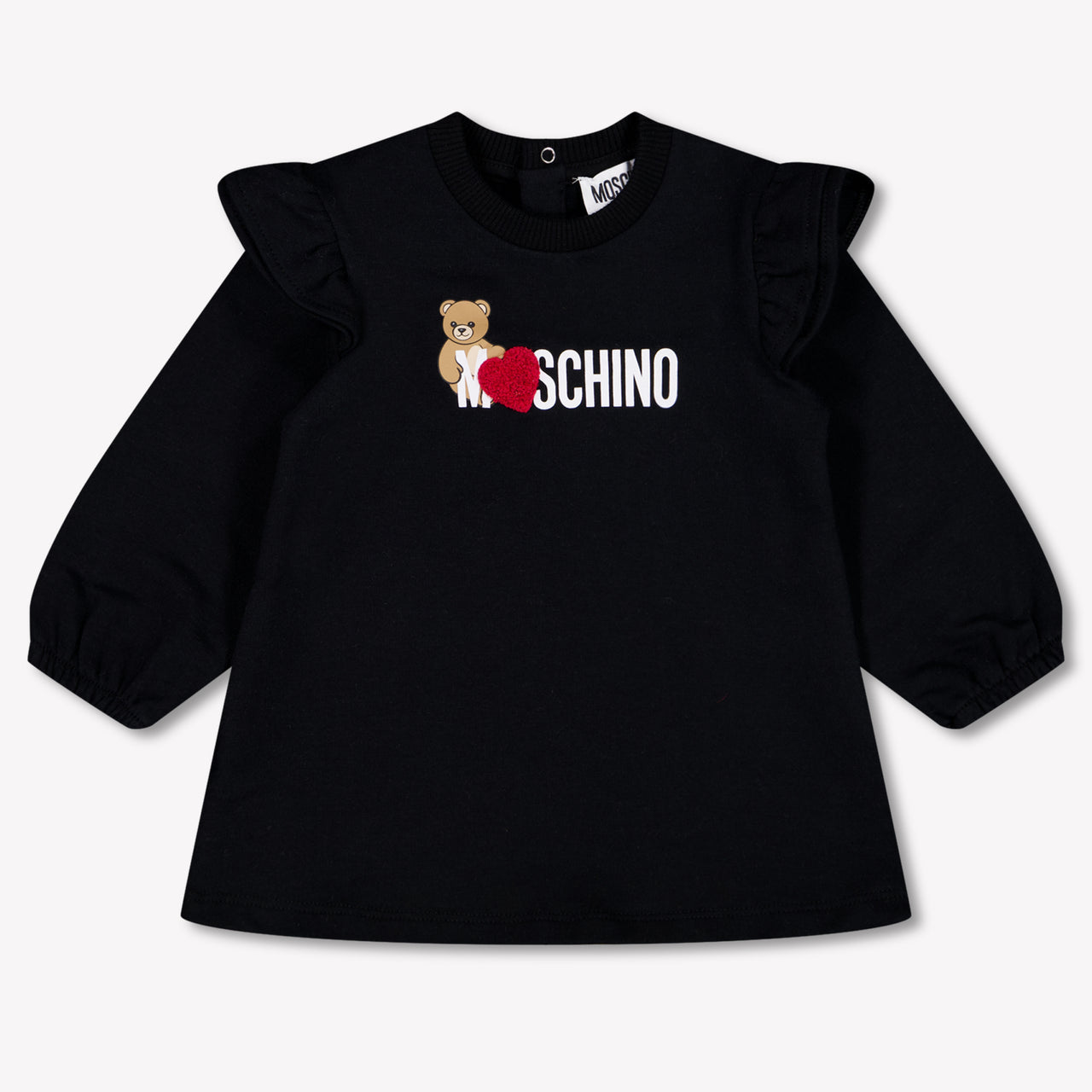 Moschino Baby Girls Dress In Black