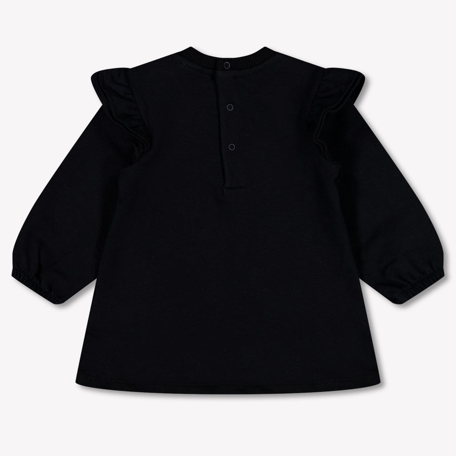 Moschino Baby Girls Dress In Black
