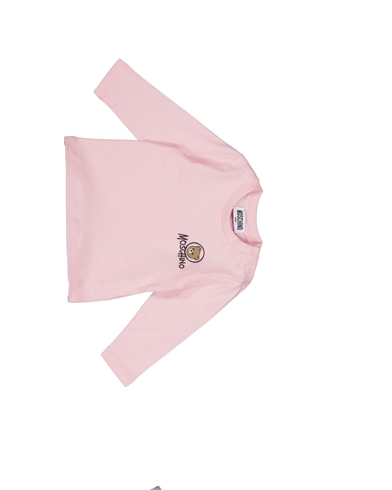 Moschino Baby Unisex T-Shirt In Light Pink