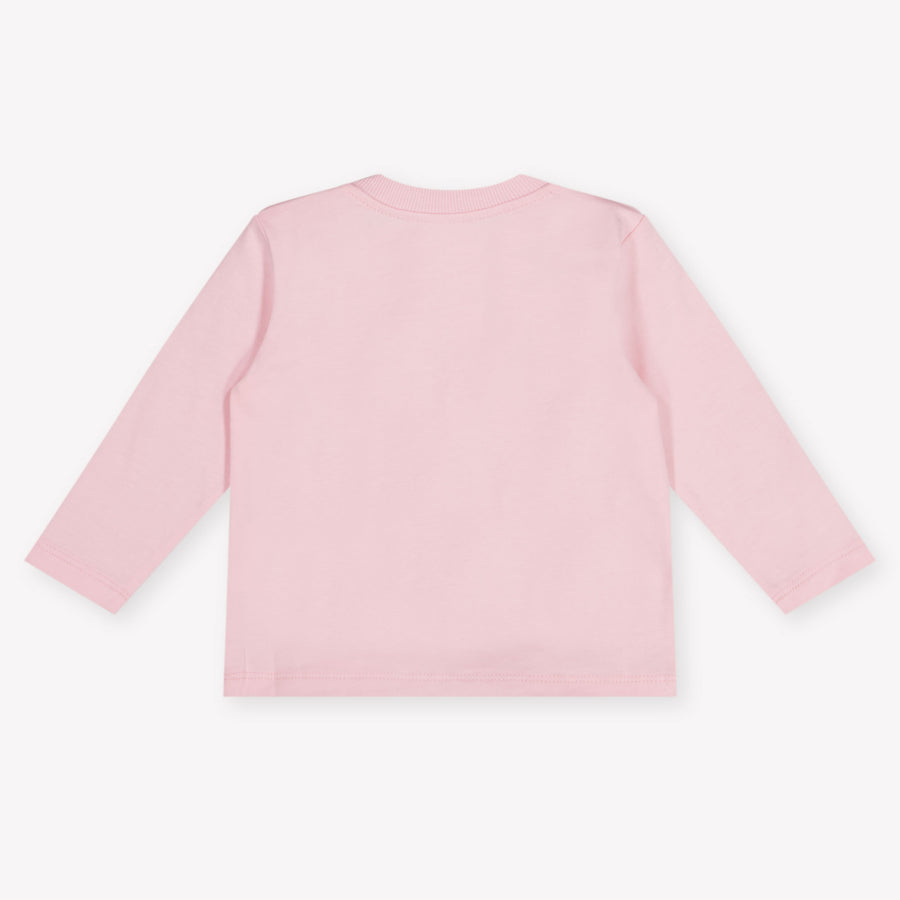 Moschino Baby Unisex T-Shirt In Light Pink
