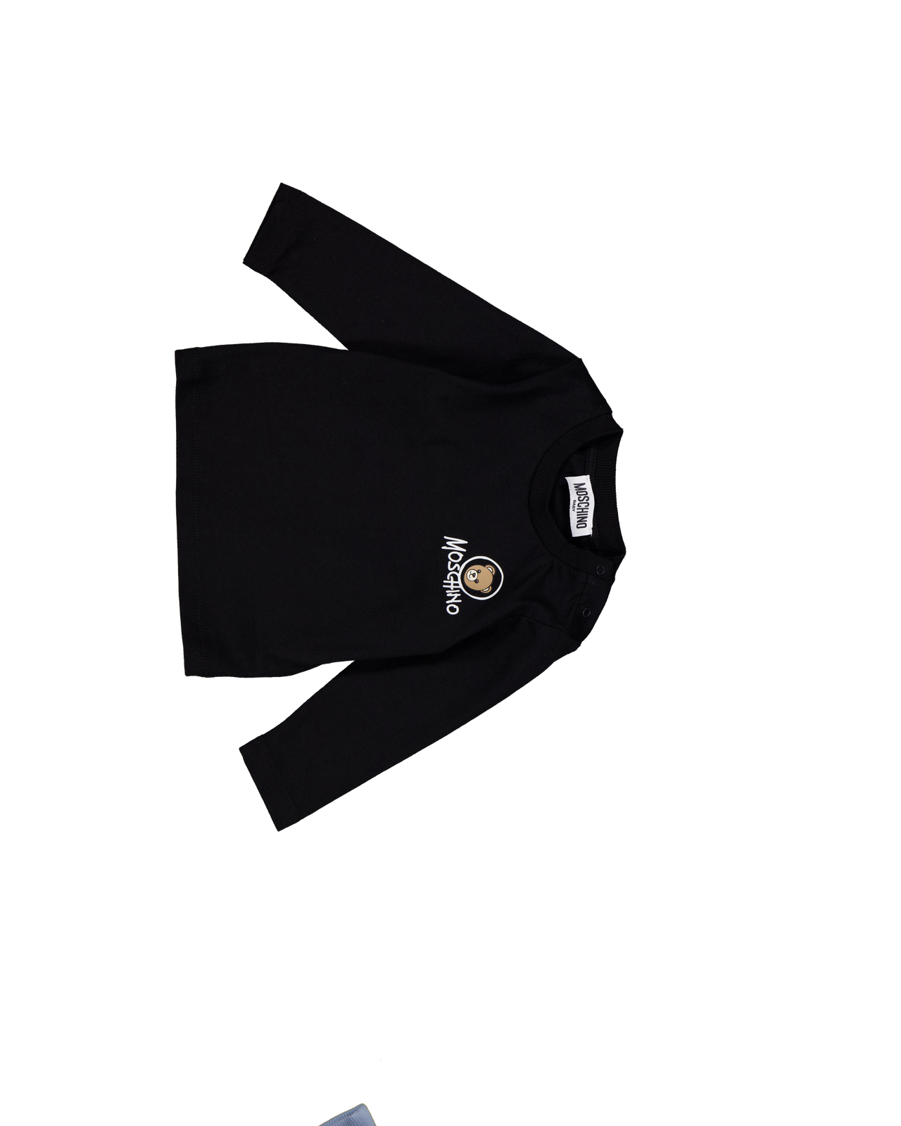 Moschino Baby Unisex T-Shirt In Black