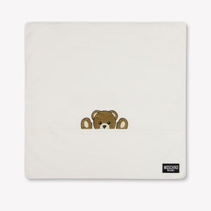 Moschino Baby Unisex Accessory In OffWhite