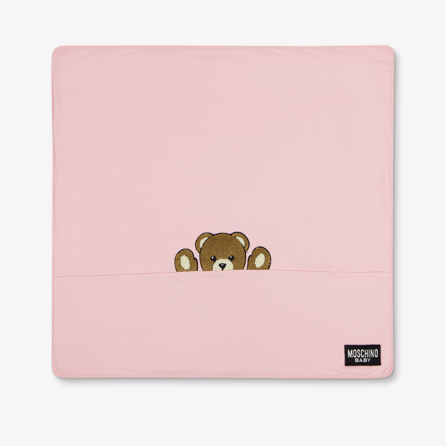 Moschino Baby Girls Accessory In Light Pink