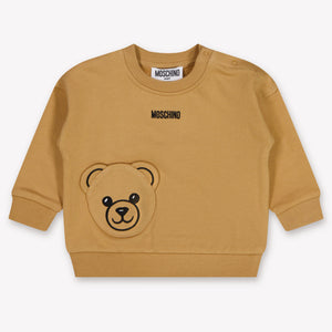 Moschino Baby Meisjes Trui In Beige
