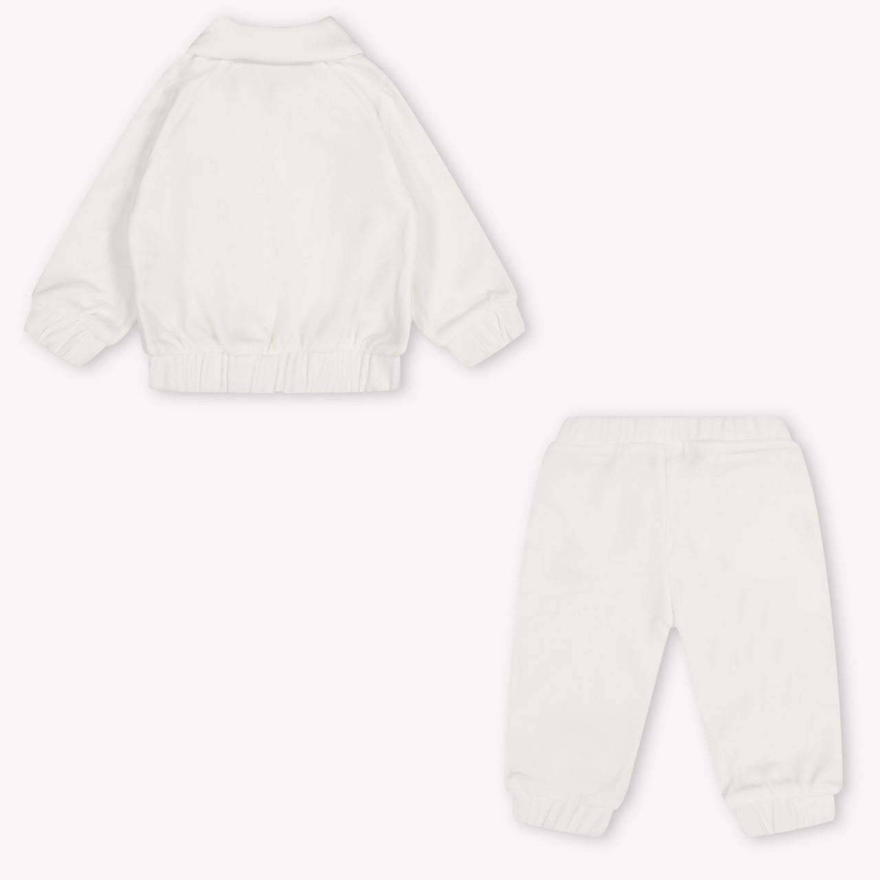 Moschino Baby Unisex Joggingpak In Off White