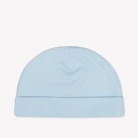Moschino Baby Unisex Muts In Licht Blauw