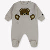 Moschino Baby Unisex Romper in Off-White