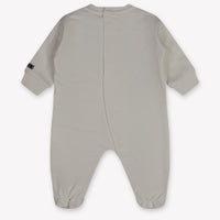 Moschino Baby Unisex Romper in Off-White
