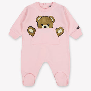 Moschino Baby Girls Romper in Light Pink