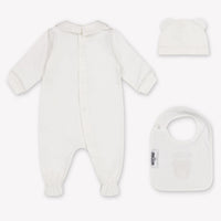 Moschino Baby Unisex Boxpakje In Off White