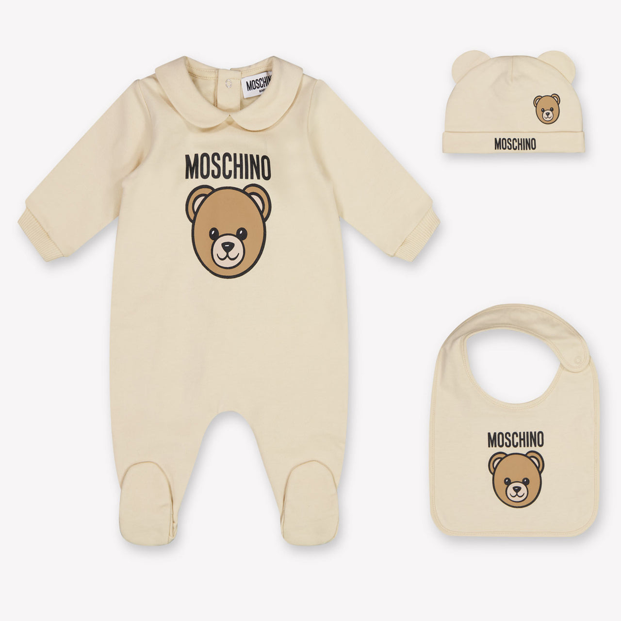 Moschino Baby Unisex Boxpakje In Beige