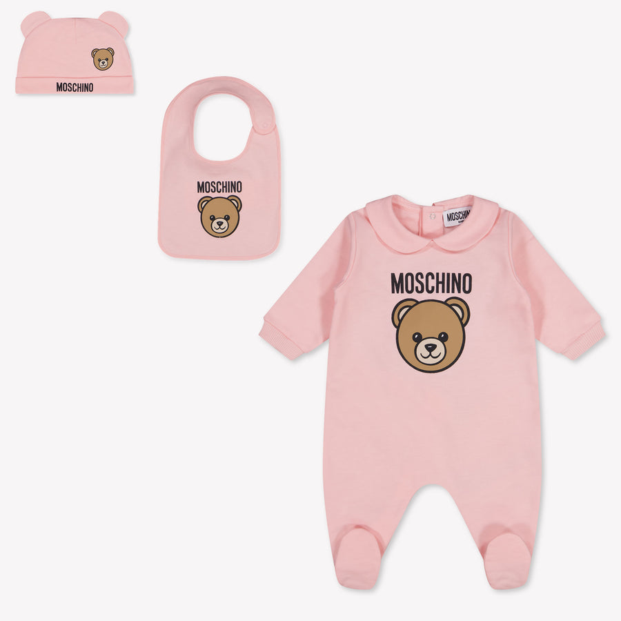 Moschino Baby Girls Romper in Light Pink
