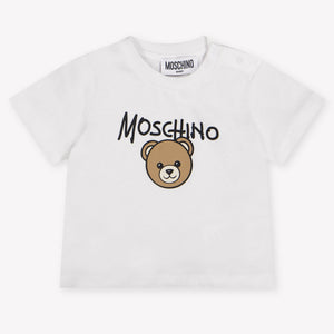 Moschino Baby Unisex T-Shirt In White