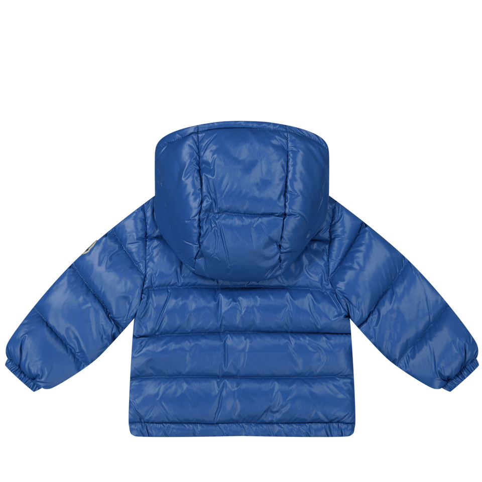 Moncler Baby Jongens Jas Blauw - Superstellar