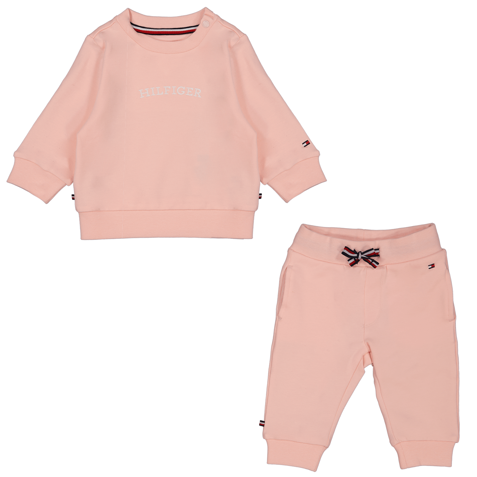 Tommy Hilfiger Baby Unisex Jogsuit Light Pink