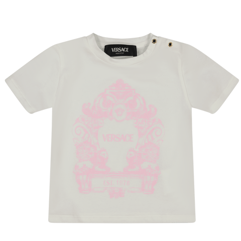 Versace Baby Girls T-Shirt Pink