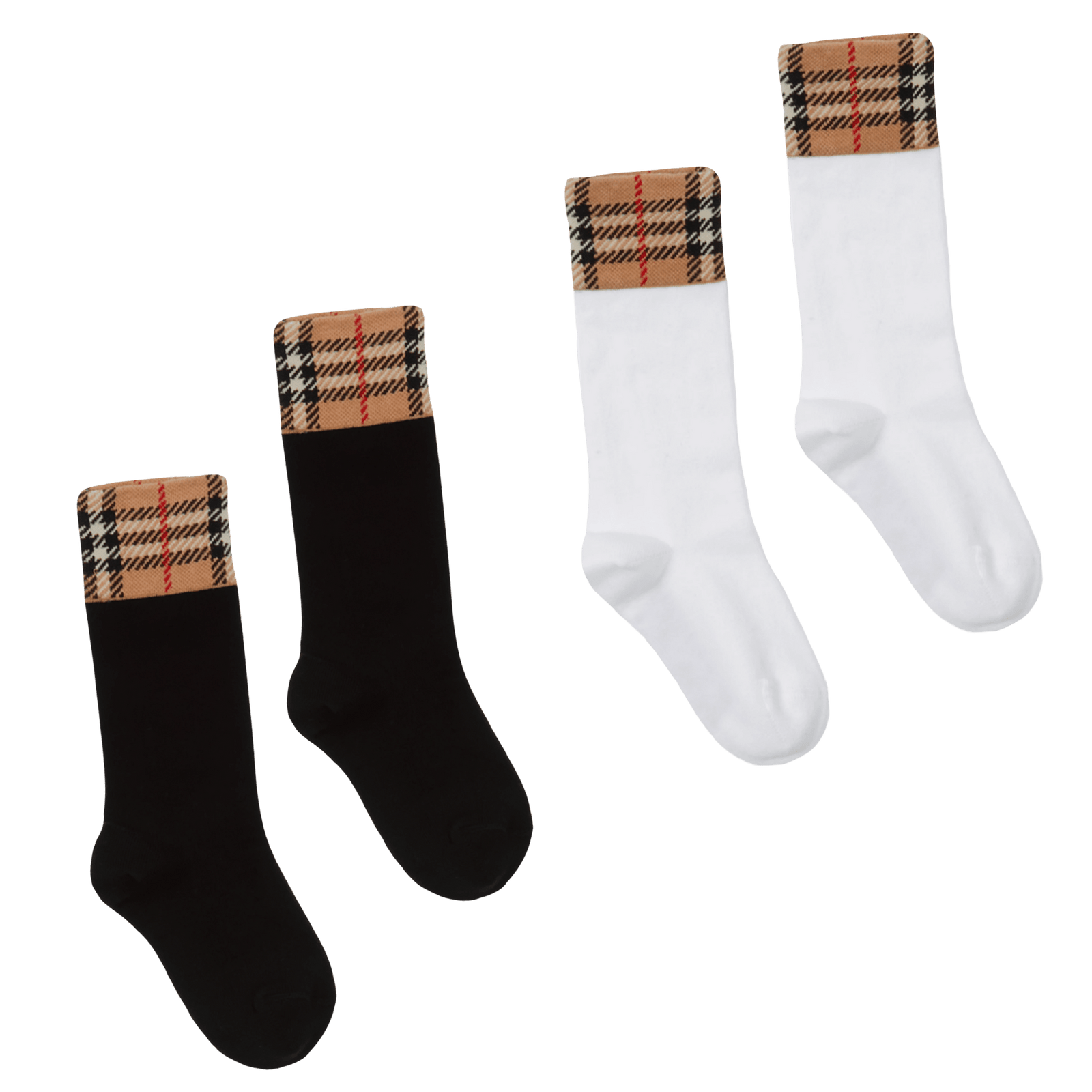 Burberry Kids Unisex Socks Beige