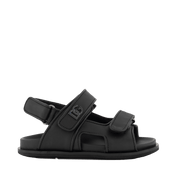 Dolce & Gabbana Kids Unisex Sandalet Siyah