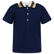 Fendi Kinder Jongens Polo Navy