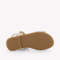 Andanines Girls Sandals In Gold