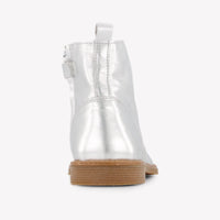 Andanines Girls Boots In Silver