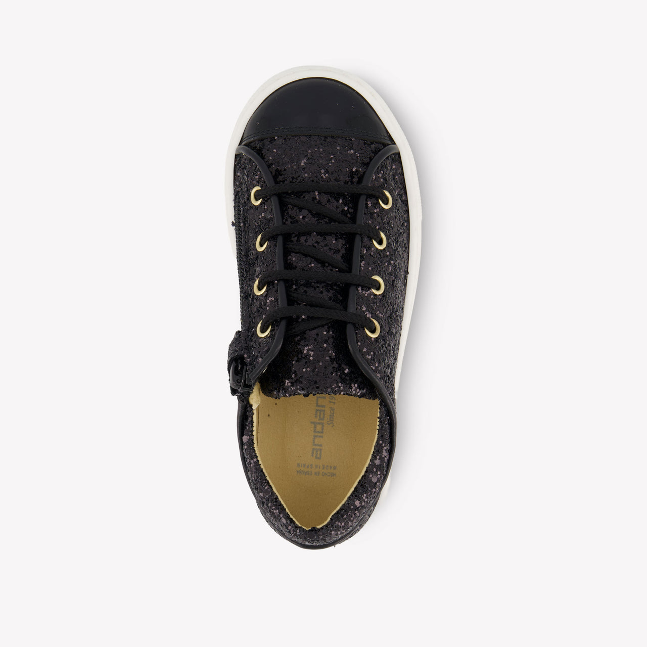 Andanines Kinder Meisjes Sneakers In Zwart