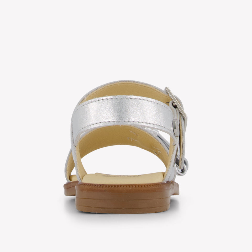 Andanines Meisjes Sandalen In Zilver