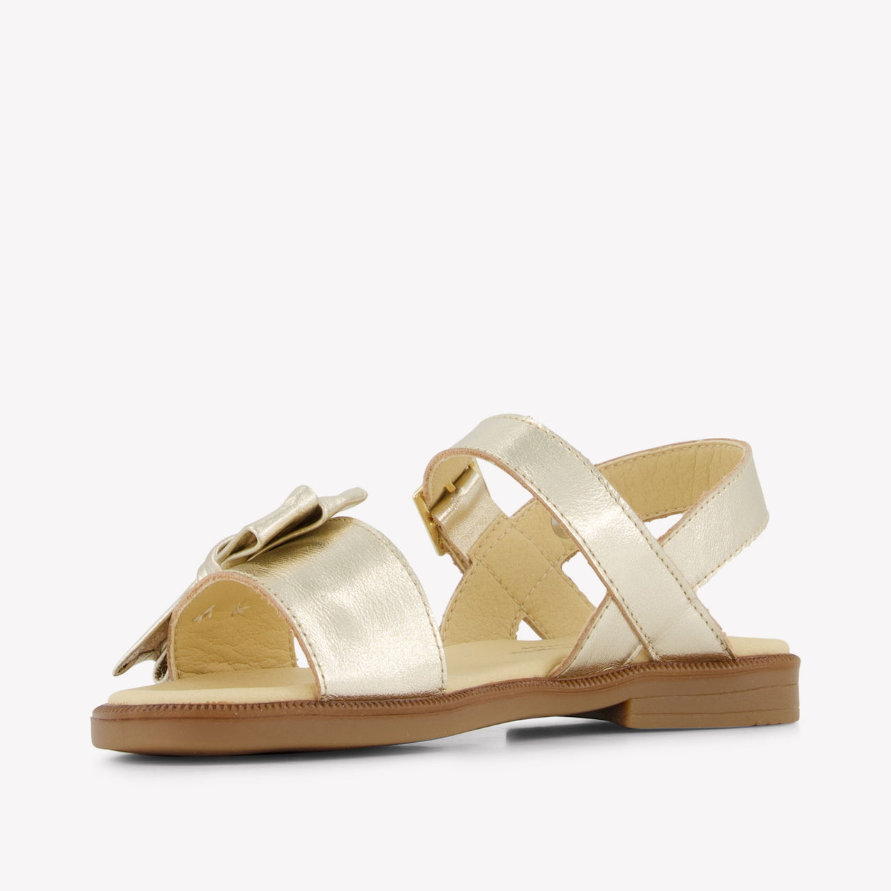 Andanines Girls Sandals In Gold