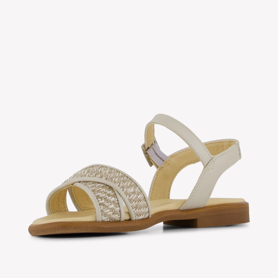 Andanines Meisjes Sandalen In Beige