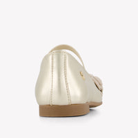 Andanines Girls Shoes In Gold
