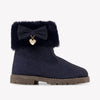 Andanines Meisjes Laarzen In Navy