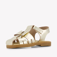 Andanines Girls Sandals In Gold