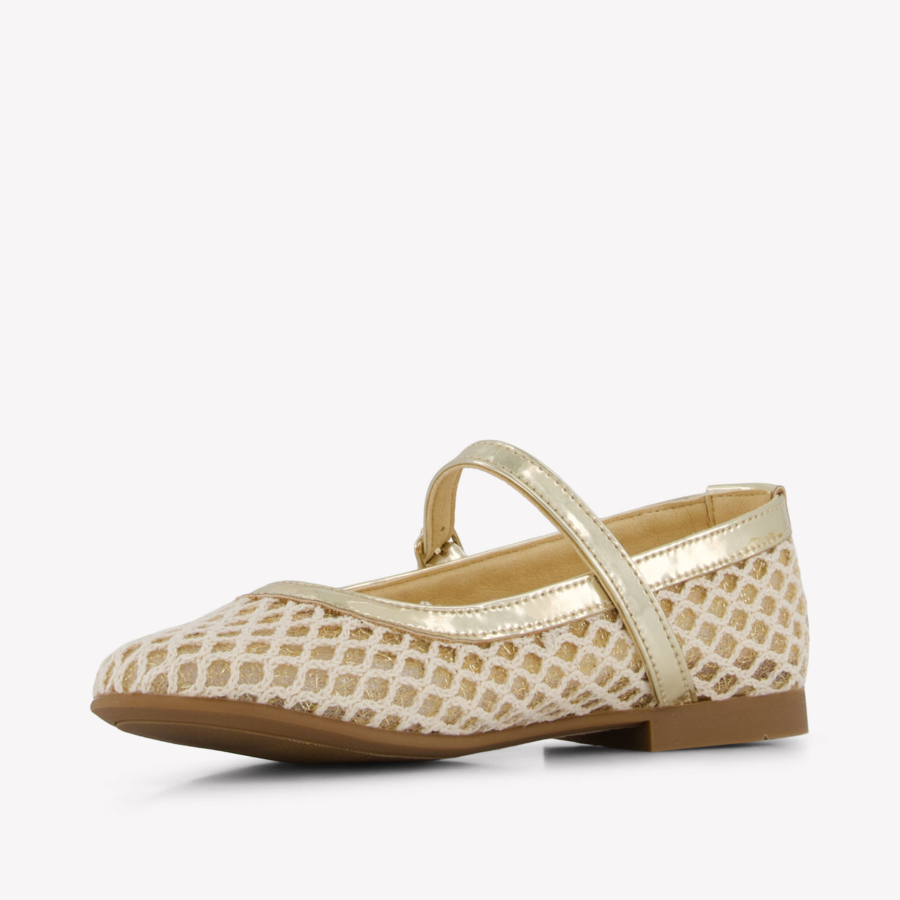 Andanines Girls Shoes In Beige