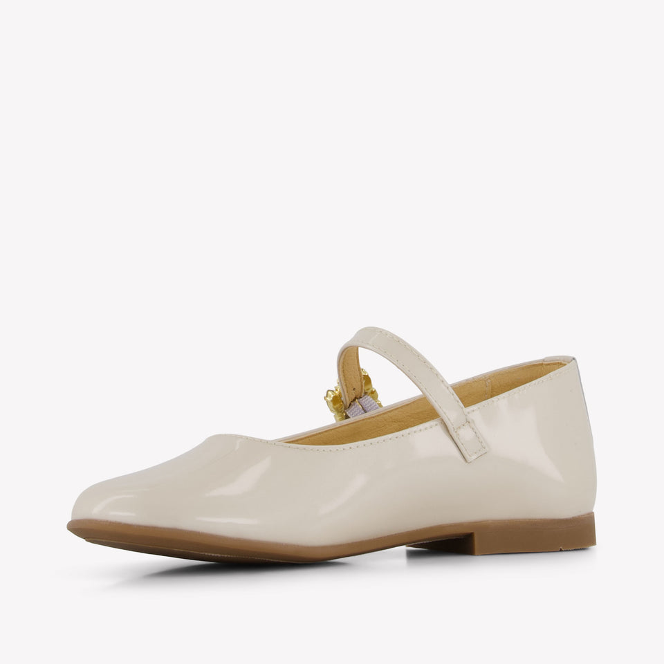 Andanines Girls Shoes In Light Beige