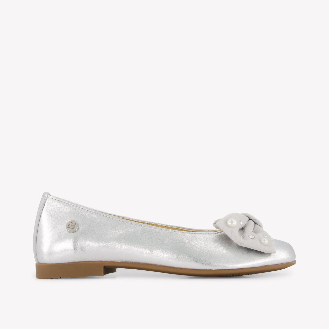 Andanines Girls Shoes In Silver