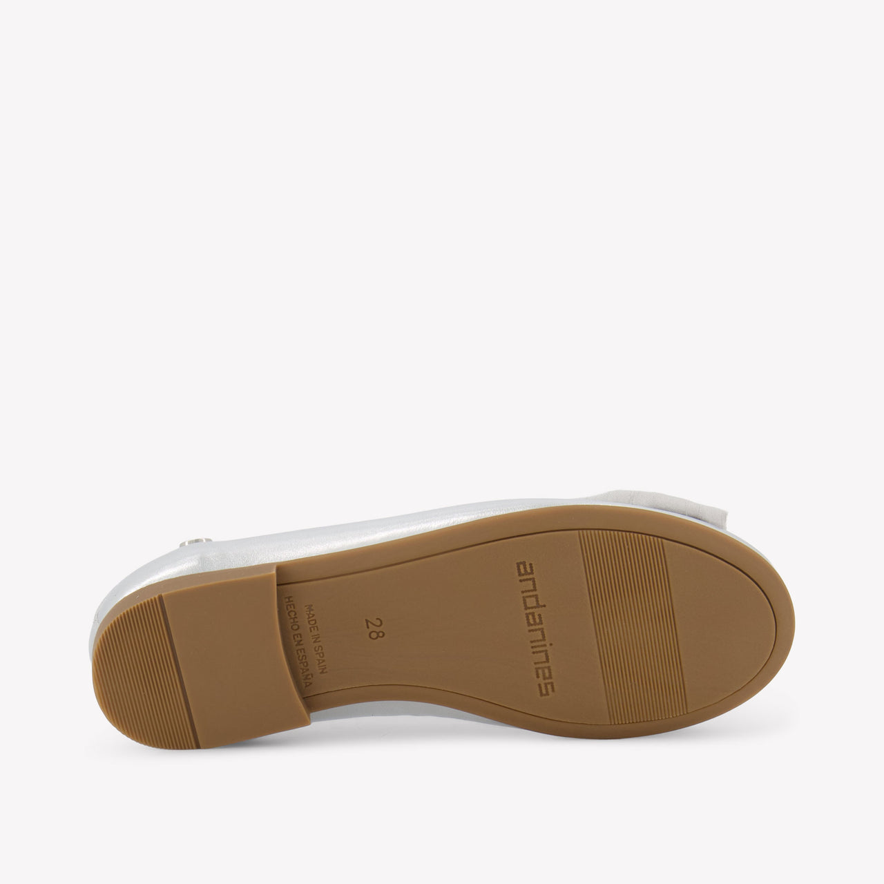 Andanines Girls Shoes In Silver