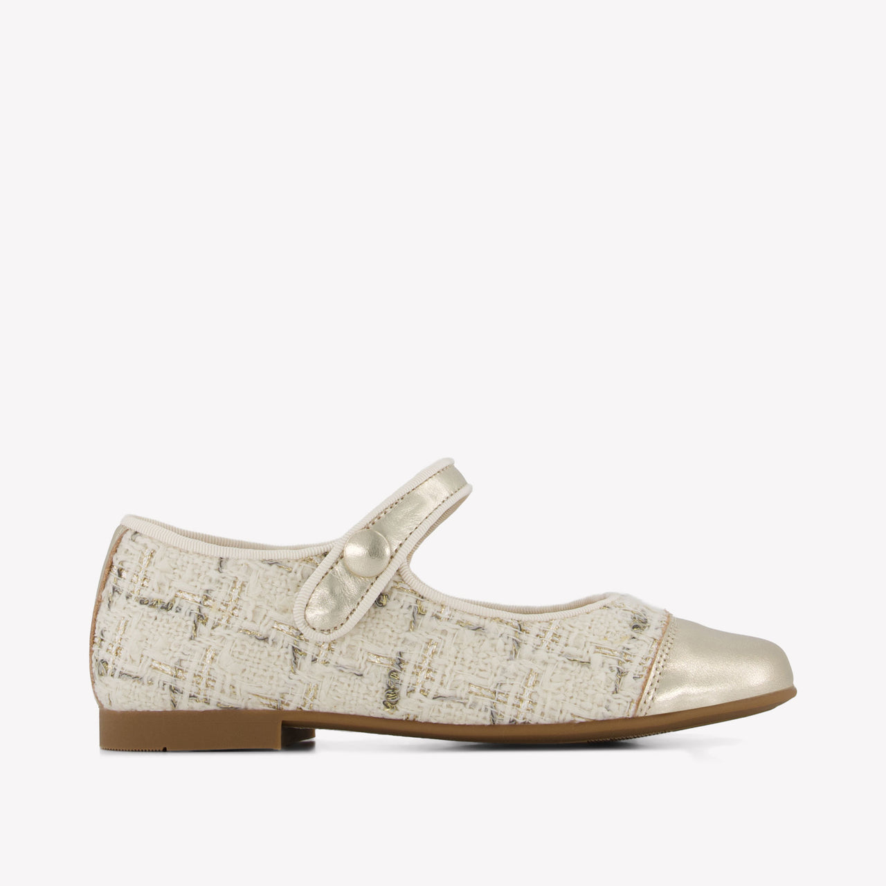 Andanines Girls Shoes In Gold