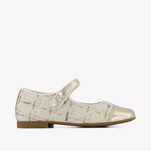 Andanines Girls Shoes In Gold