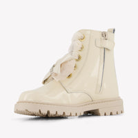 Andanines Girls Boots In Beige