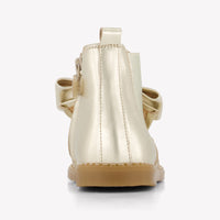 Andanines Girls Boots In Gold