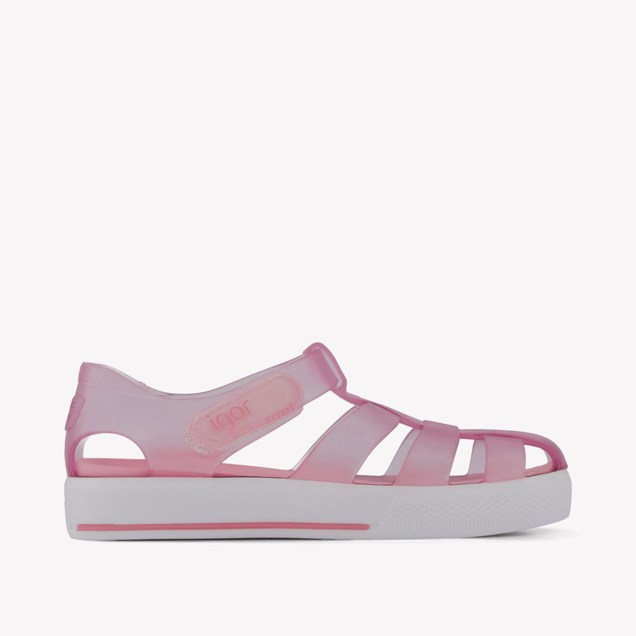 Igor Meisjes Sandalen In Licht Roze