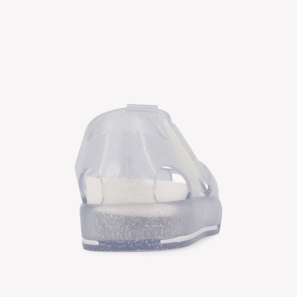 Igor Meisjes Sandalen In Doorzichtig