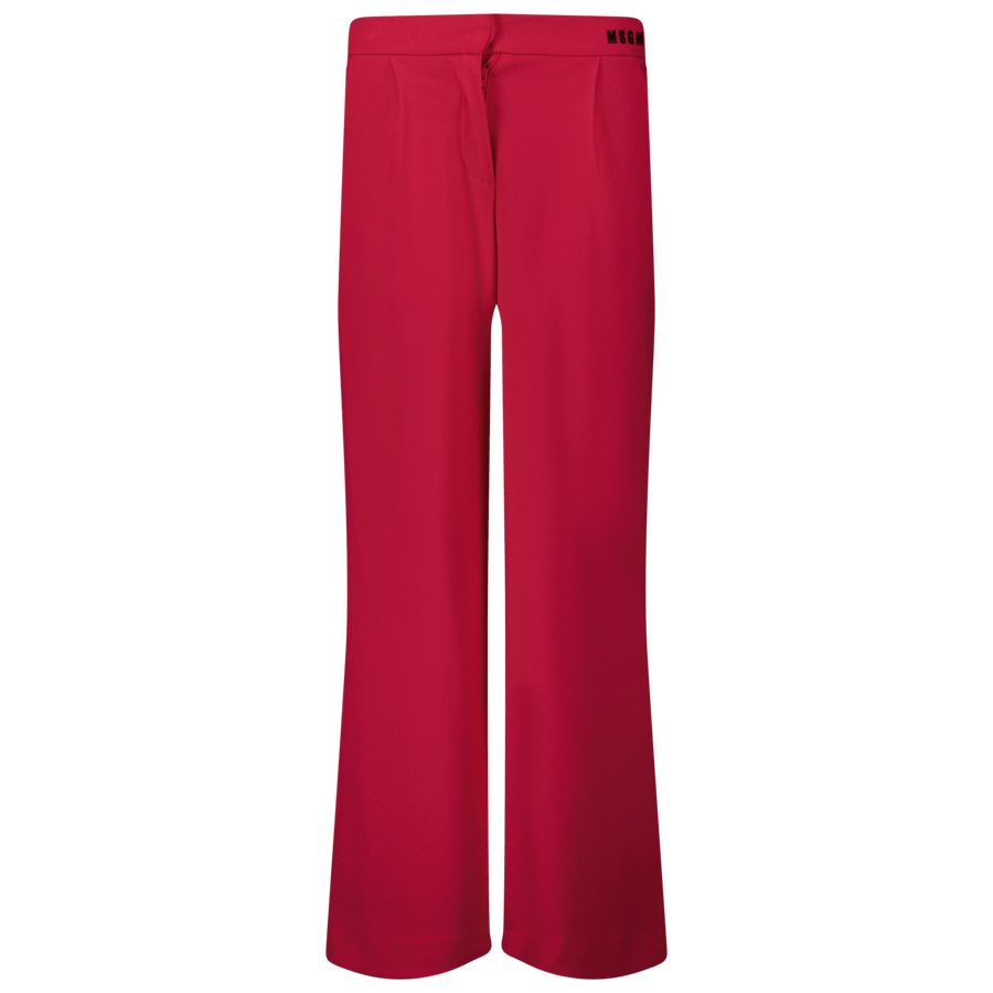 MSGM Kinder Meisjes Broek Fuchsia 4Y