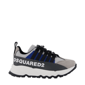 Dsquared2 tür unisex spor ayakkabılar gri