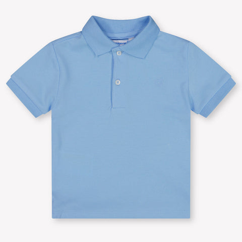 Mayoral Baby Boys Polo In Light Blue