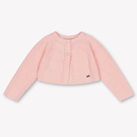 Mayoral Baby Girls Cardigan In Light Pink