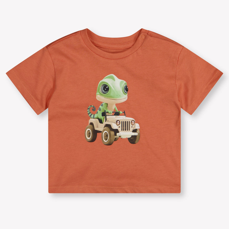 Mayoral Baby Boys T-Shirt In Orange