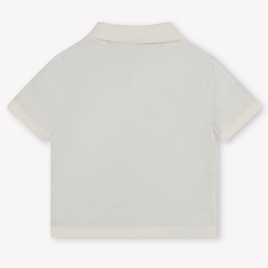 Mayoral Baby Boys Polo In OffWhite
